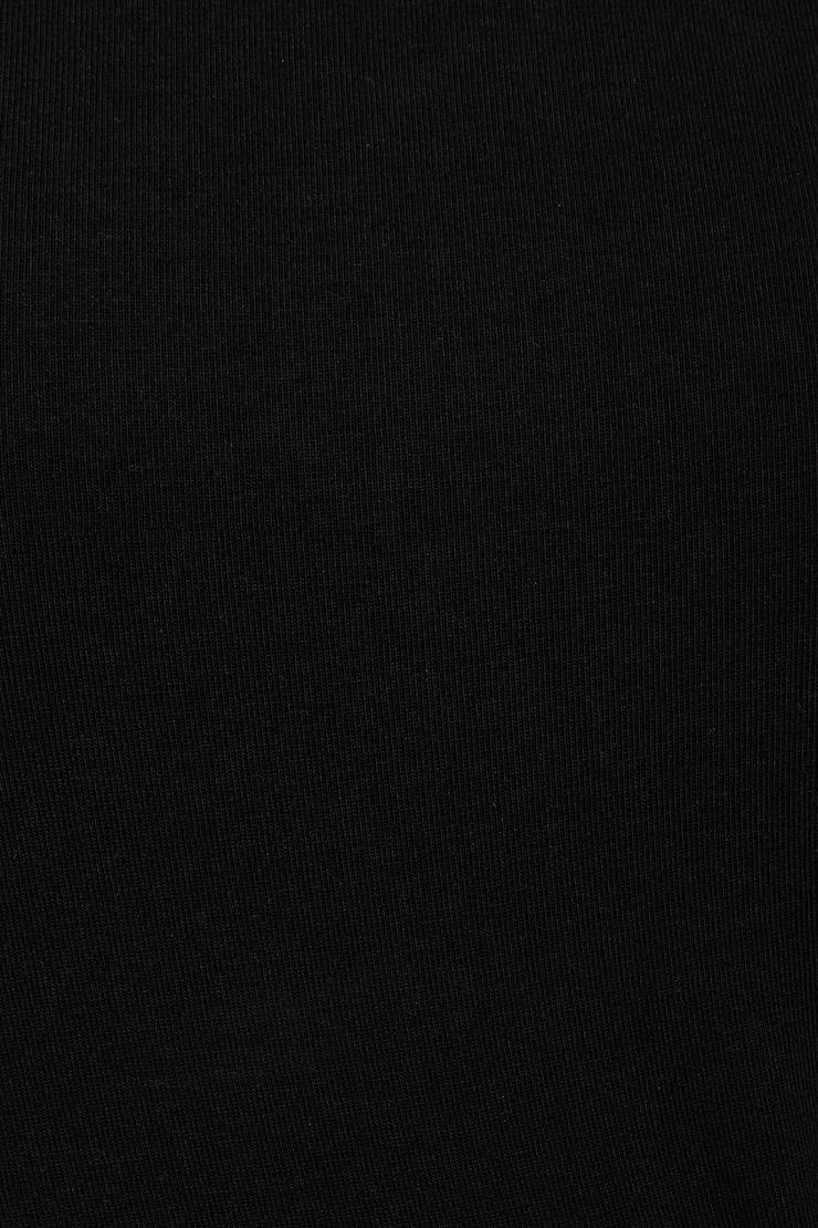 Crew Neck Open Back Short Sleeve Top Product Image