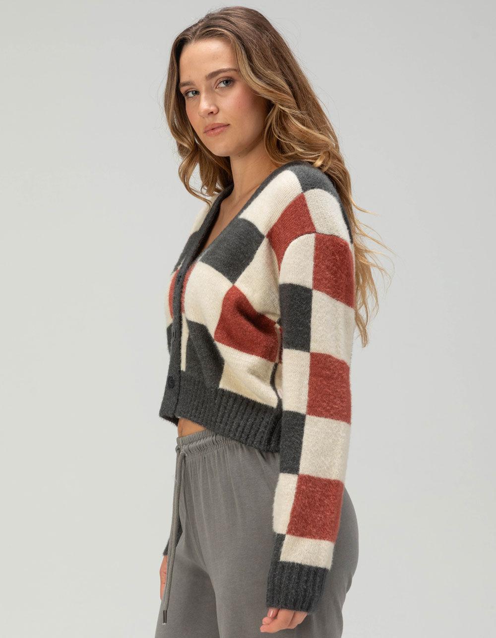 BRIXTON Rivington Womens Cardigan - Cream/Multi Product Image