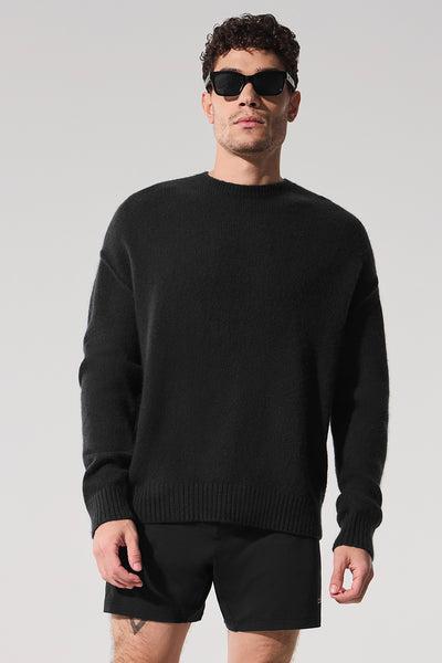New Class Cashmere Crewneck Sweater - Black Product Image