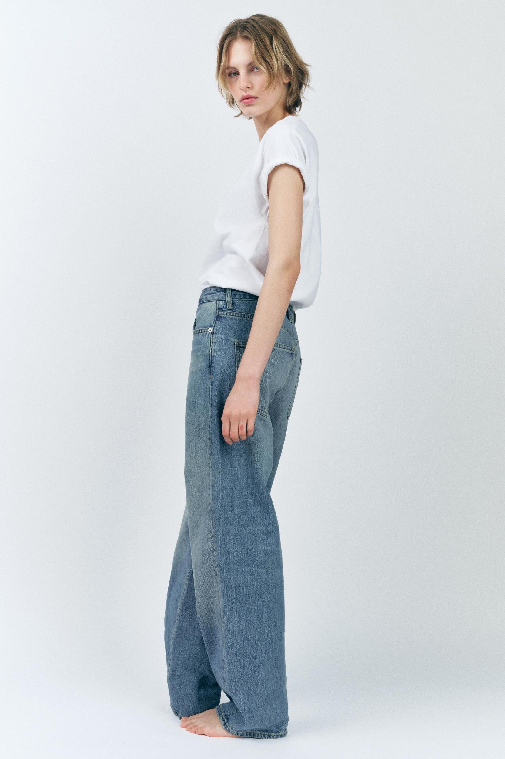 MID WAIST BAGGY JEANS ZW COLLECTION Product Image