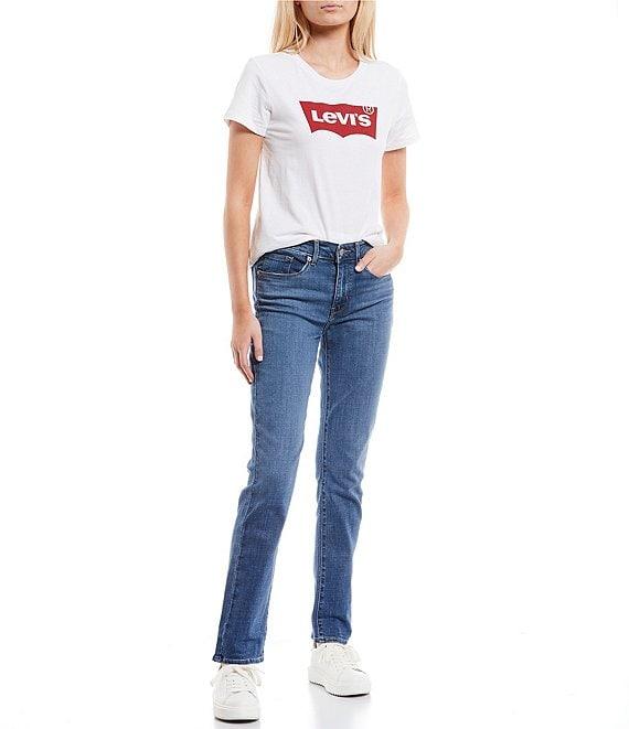 Levi's® Classic Mid Rise Straight Leg Jeans Product Image