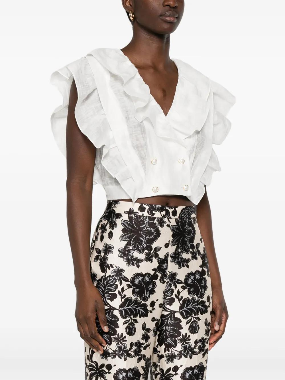 ruffled blouse Product Image