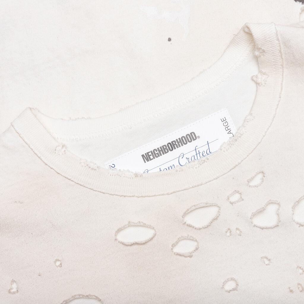 Savage S/S Pocket Crewneck - Off White Male Product Image