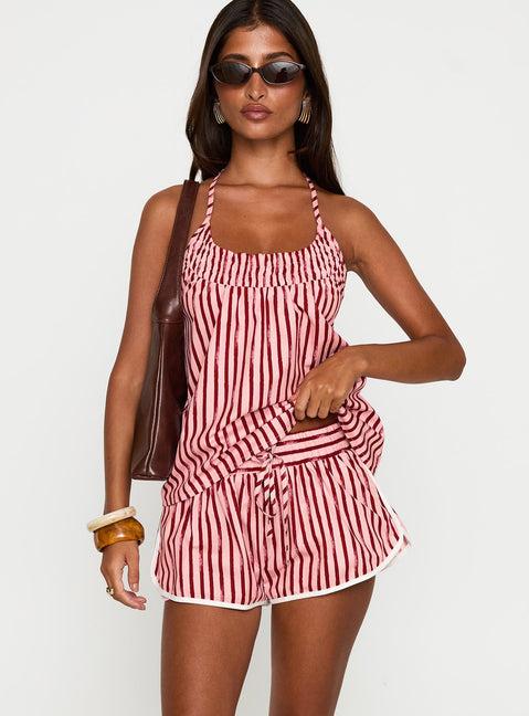 Your Everything Top Pink Stripe Product Image