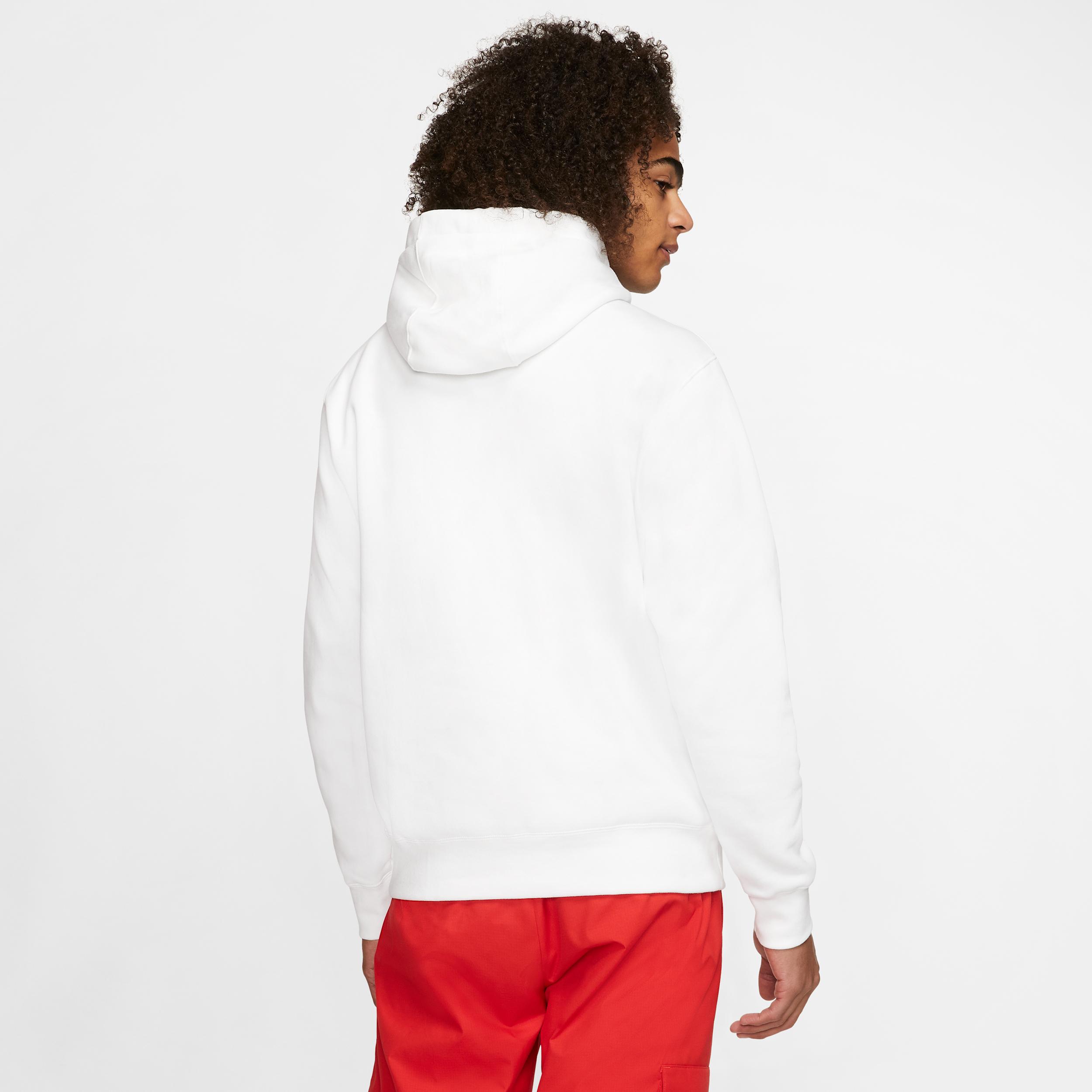 Mens Nike Sportswear Club Fleece Pullover Hoodie | BV2654-100 Product Image