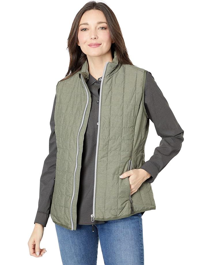 Women's Cutter & Buck Rainier Primaloft Eco Full Zip Vest Product Image