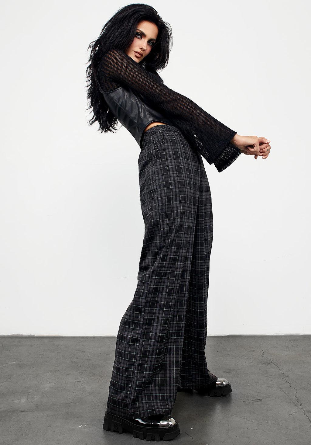 Lilin Wide Leg Trousers Product Image