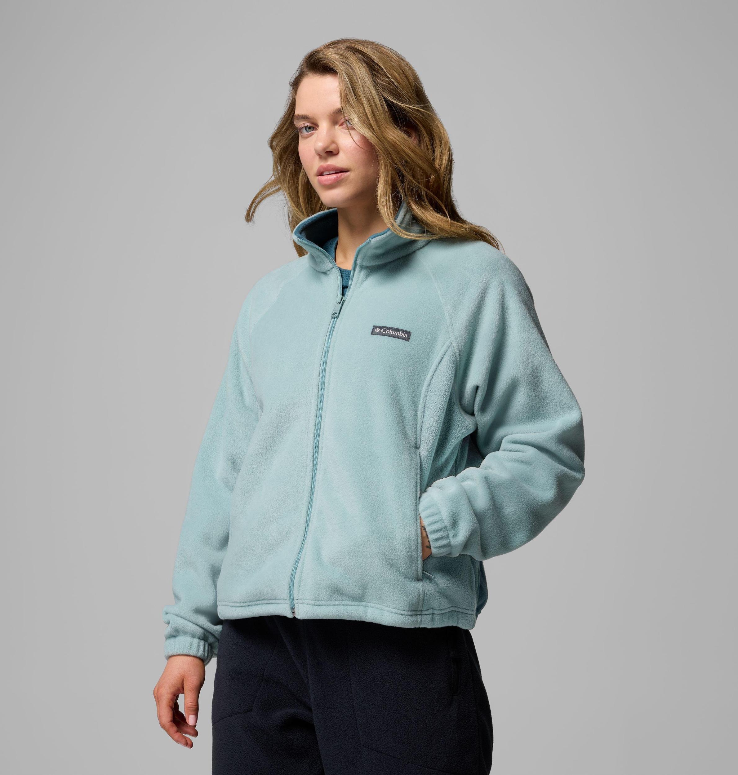 Columbia Womens Benton Springs Relaxed Full Zip Fleece Jacket- Product Image