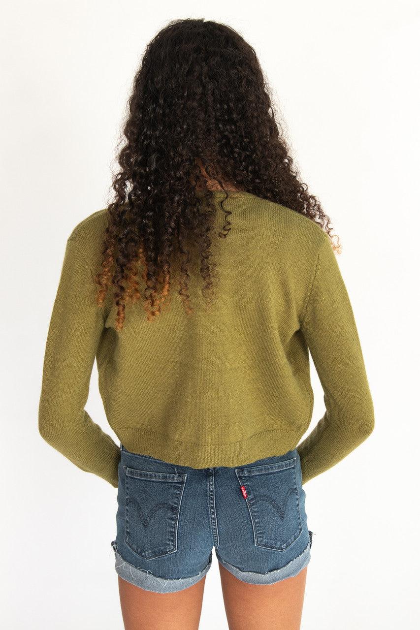 Embroidered Frog Cardigan Product Image