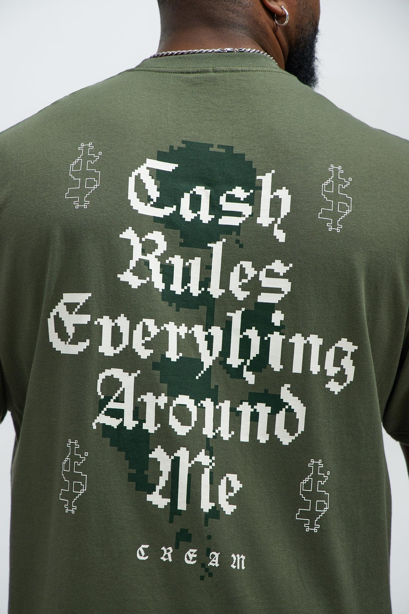 Get The Money Short Sleeve Tee - Olive Product Image