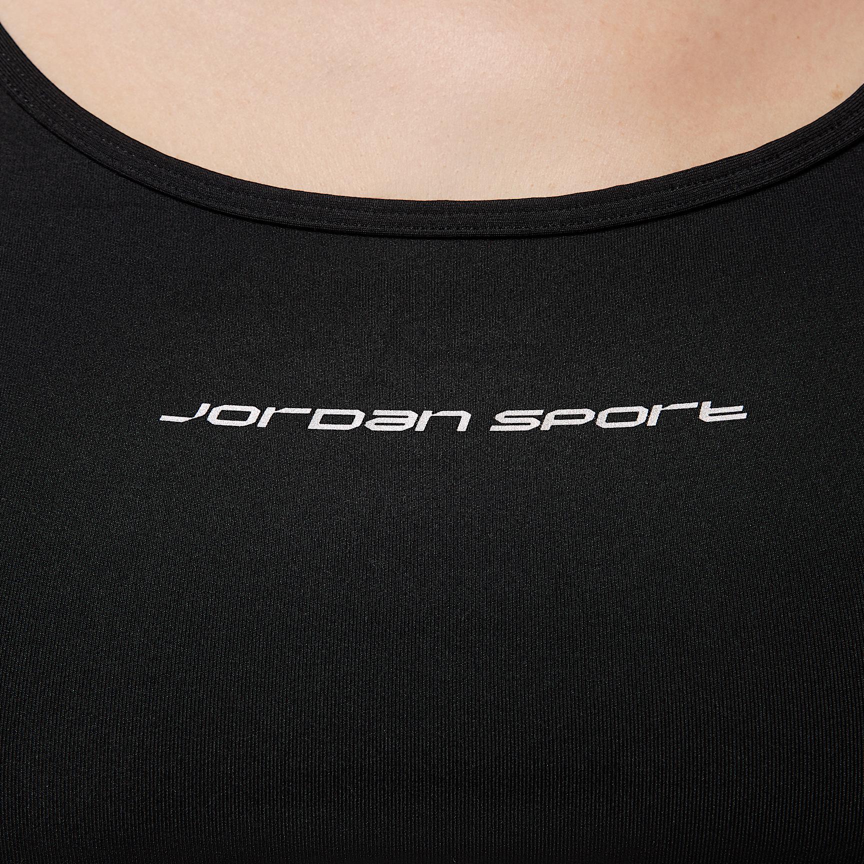 Womens Jordan Sport Short-Sleeve Knit Crop Top | HJ0070-010 Product Image