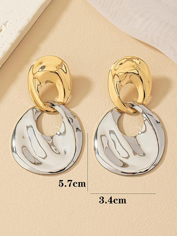 Geometric Drop Earrings Product Image