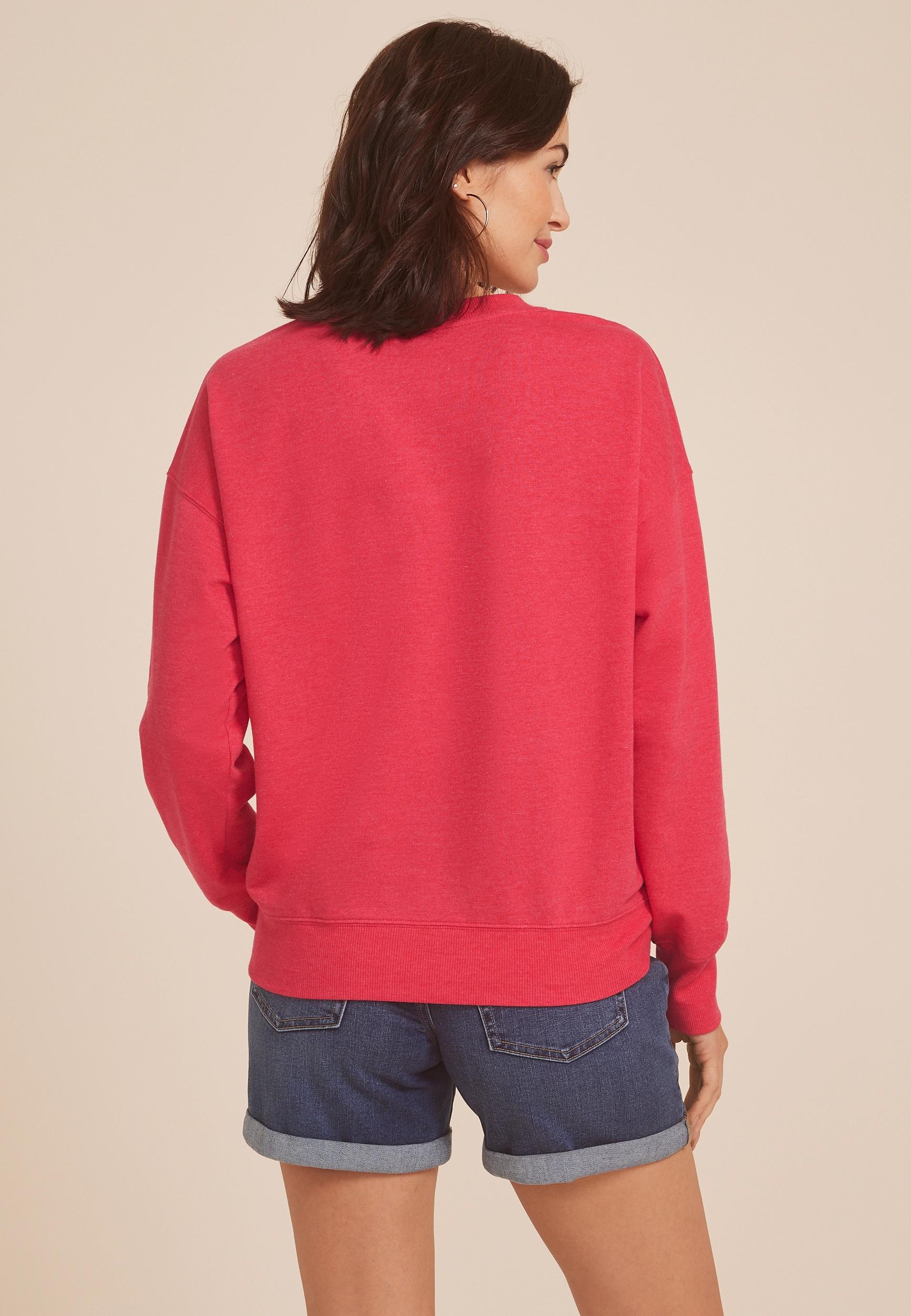 Americana Star Laser Cut Sweatshirt Product Image