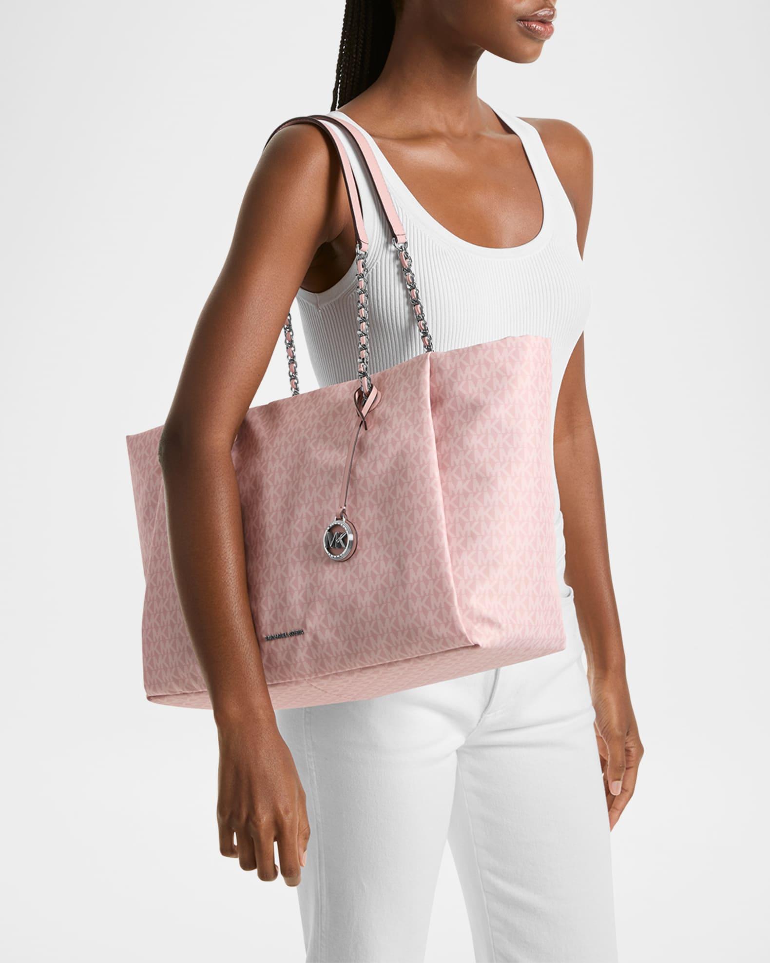 Large Signature Logo Canvas Tote Bag Product Image