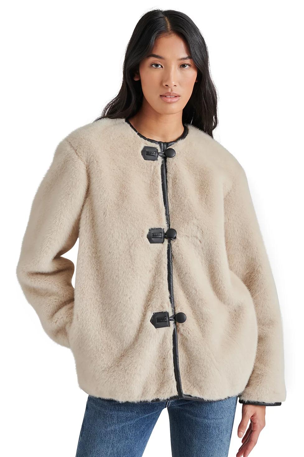 Yuna Faux Fur Coat Product Image