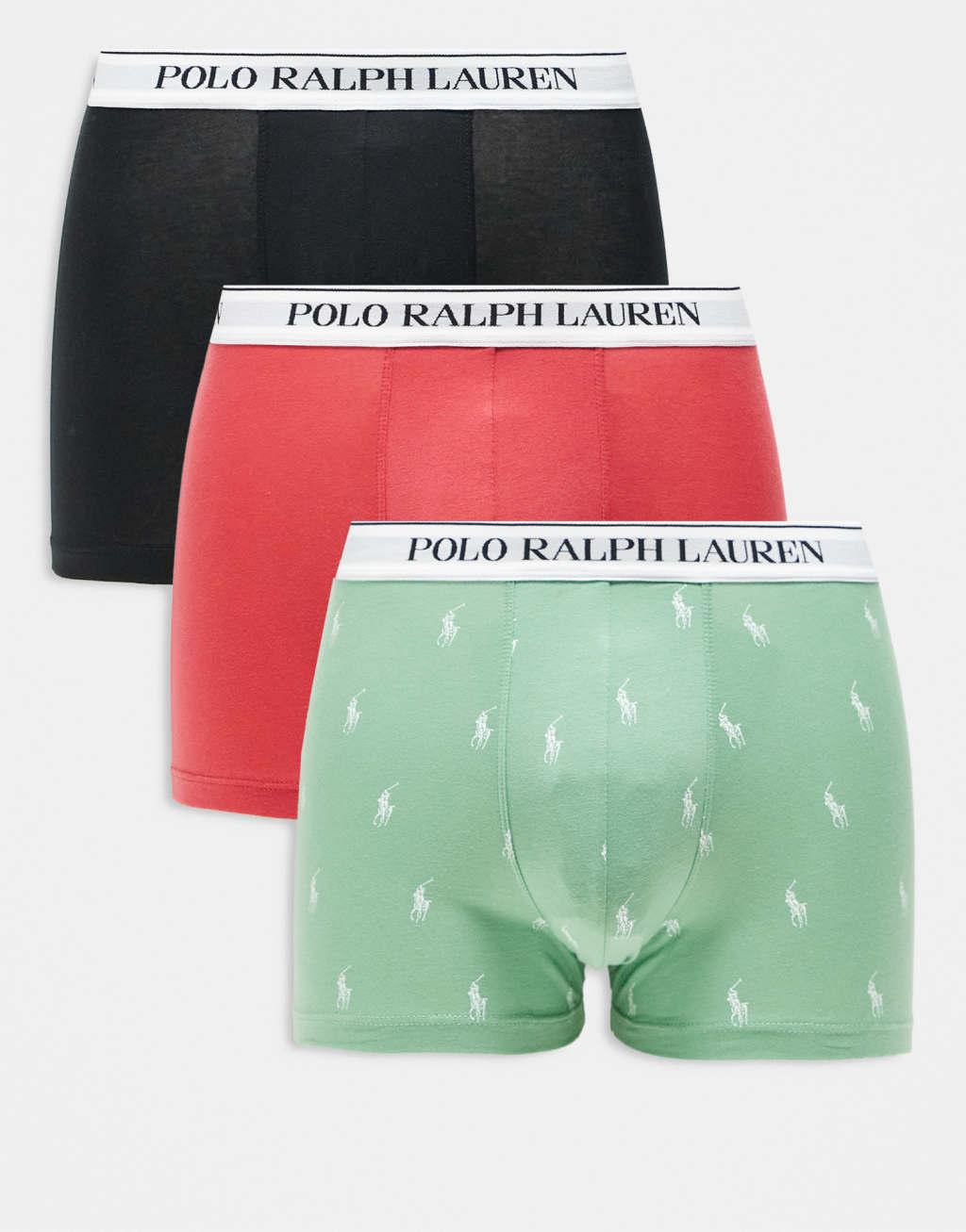 Polo Ralph Lauren 3-pack boxer briefs in multi Product Image
