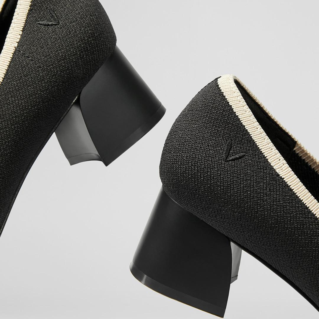 Almond-Toe Chunky Heels (Julie 1.0) Product Image