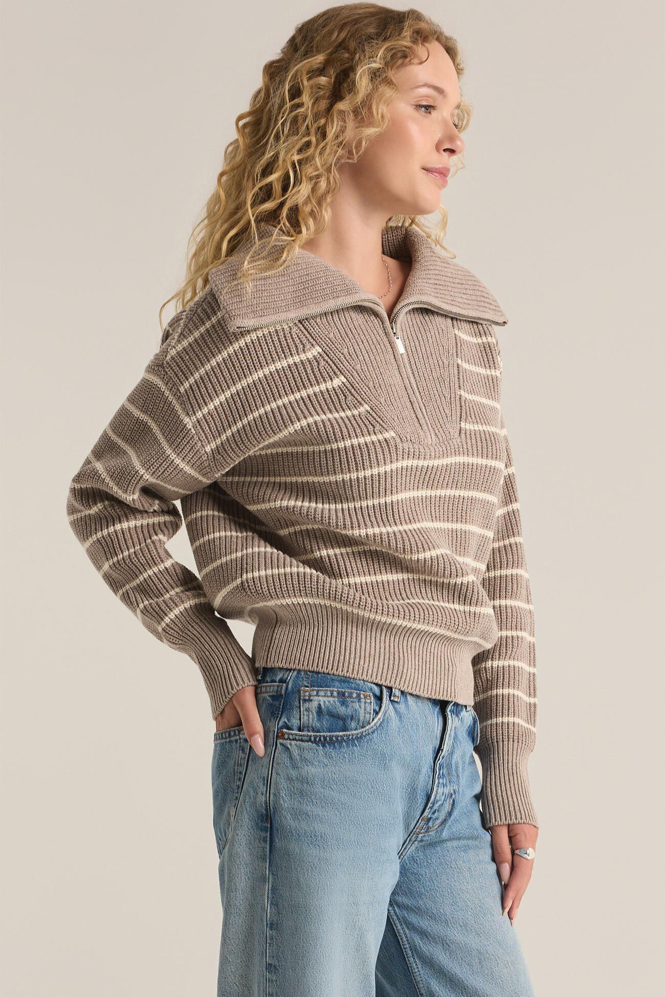 Villa Half Zip Sweater Product Image