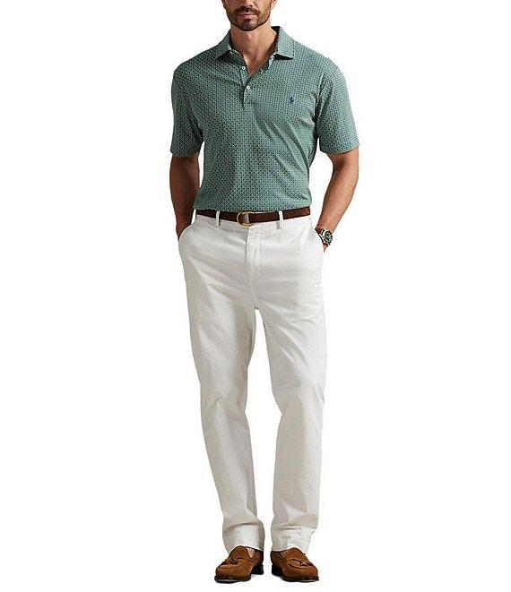 Polo Ralph Lauren Big & Tall Foulard-Print Soft Cotton Short Sleeve Polo Shirt Product Image