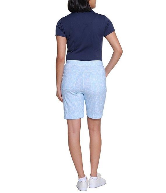 Sport Haley Slimsation Printed Pull-On Pocketed Shorts Product Image