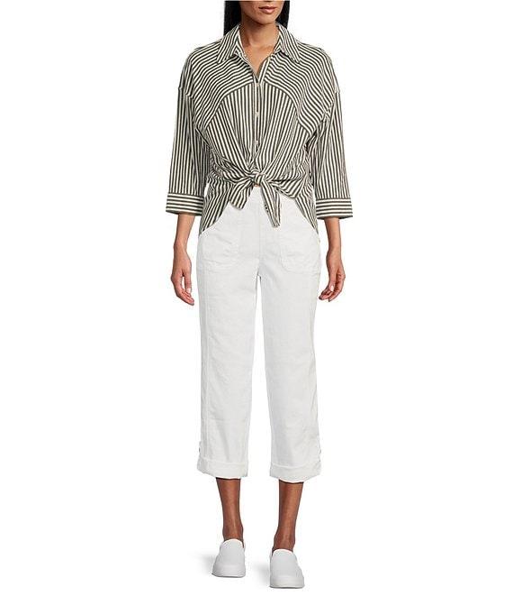 Westbound the Utility Crop Mid Rise Pull-On Pants Product Image