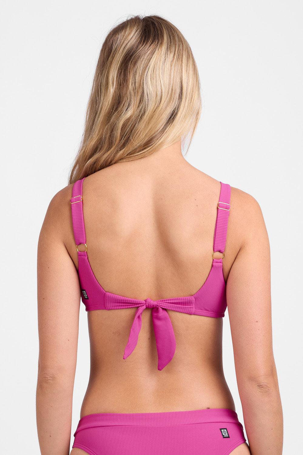 Kacey Bikini Top -  Punch Product Image