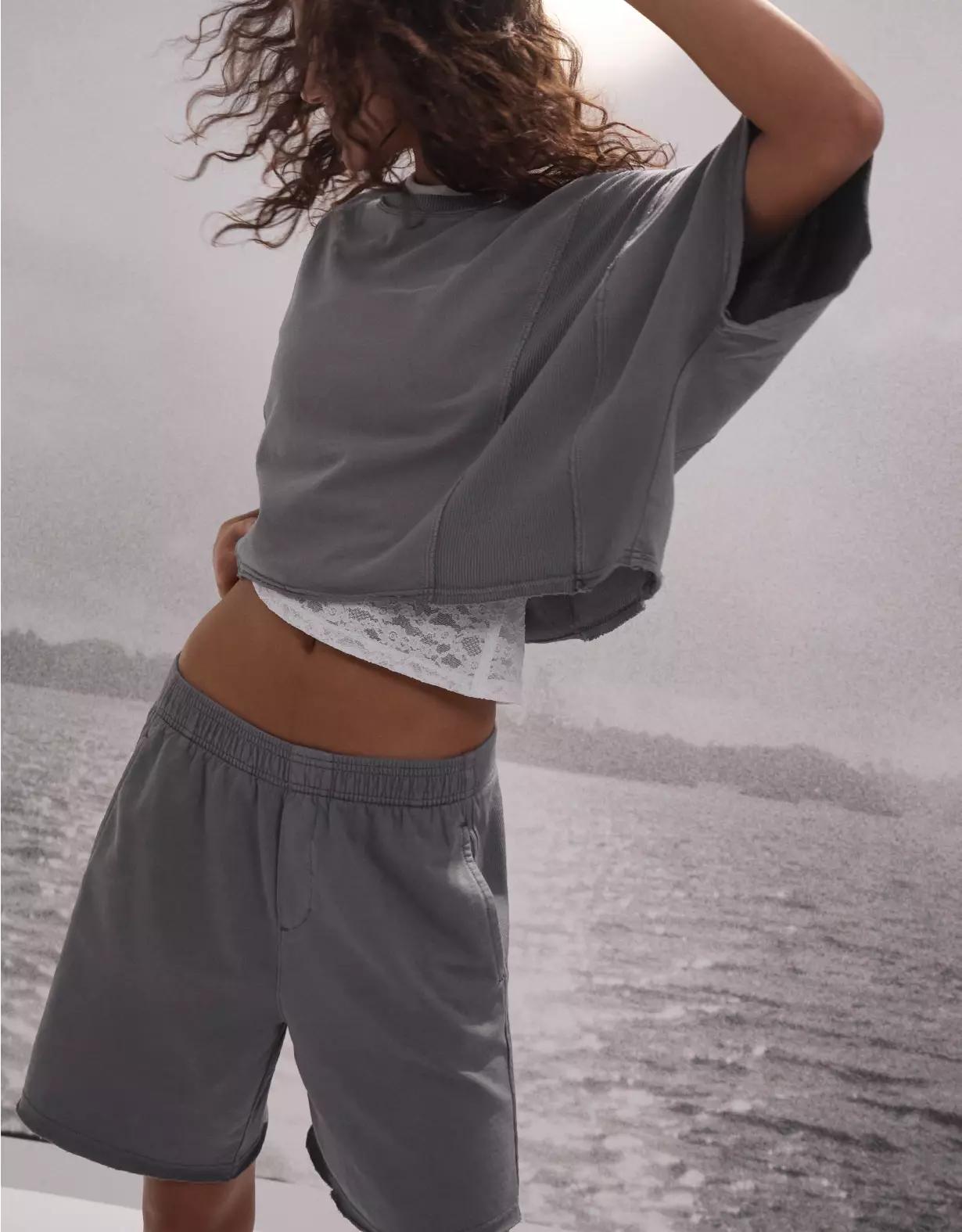 Aerie Let Loose Fleece Short Product Image