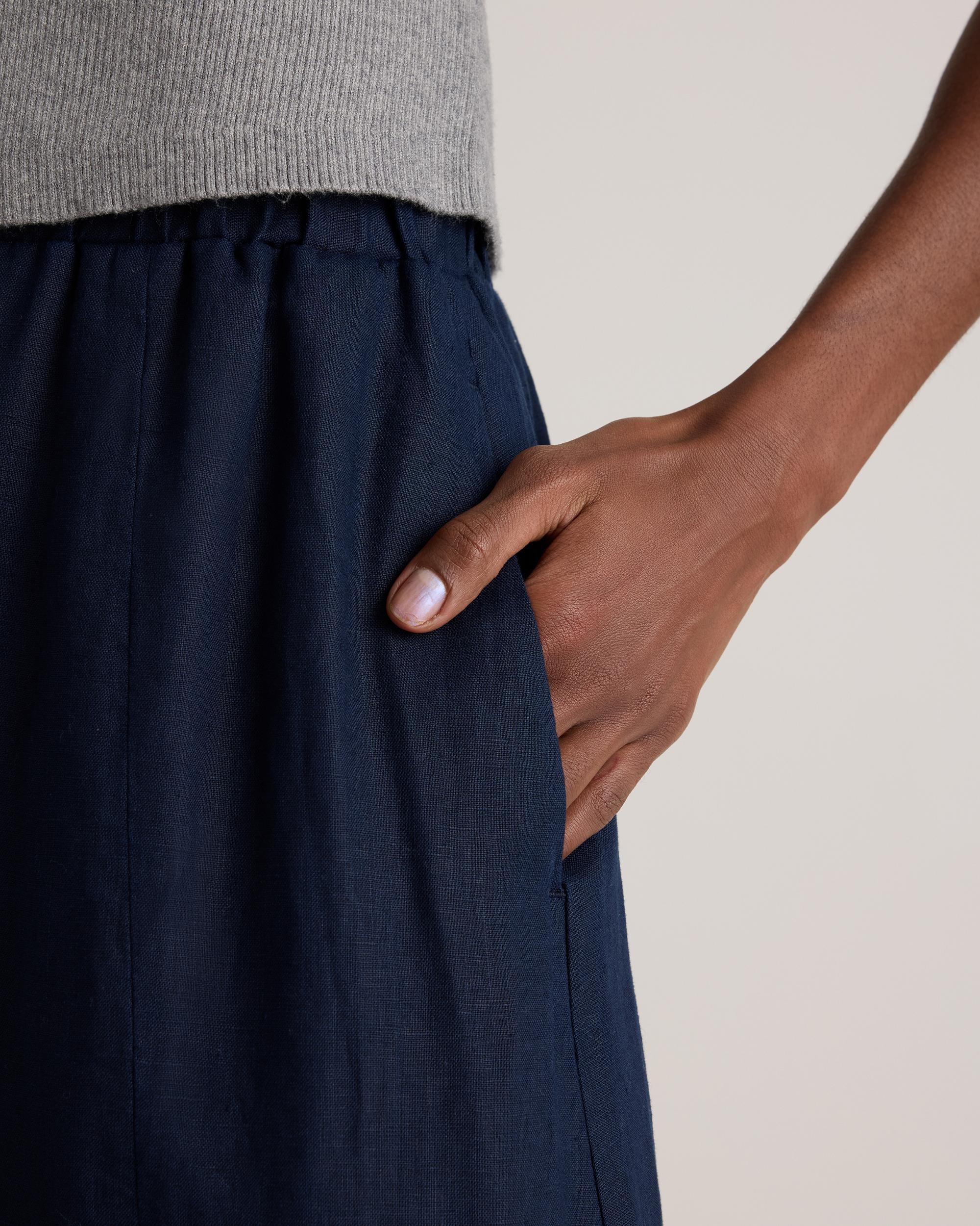 Quince | Women's 100% European Linen Maxi Skirt Size XS Product Image