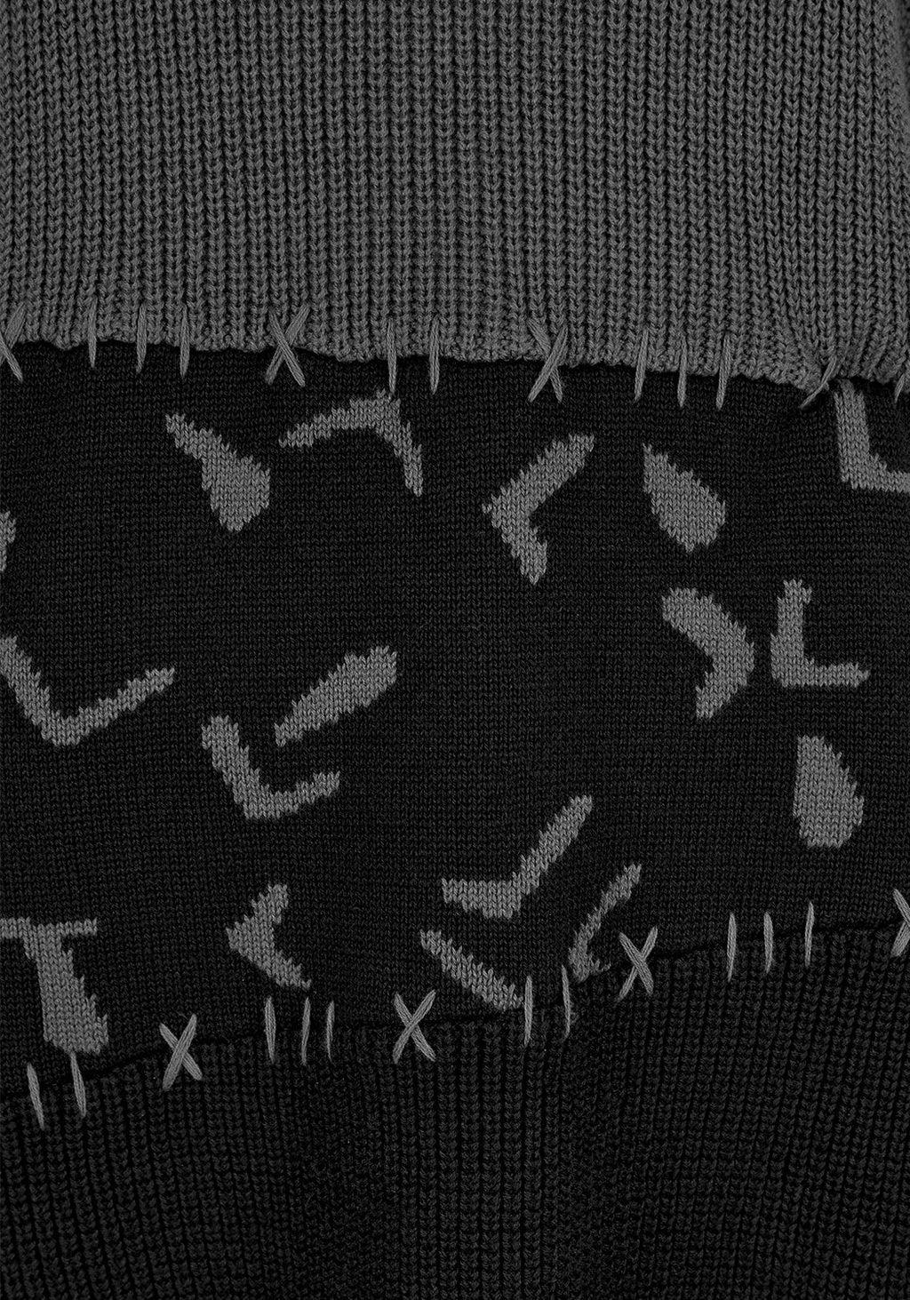 Abstract Longline Sweater Product Image