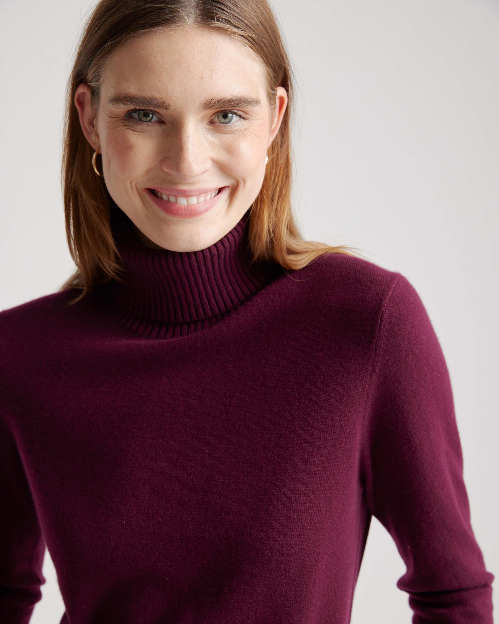 Quince | Women's Super Luxe Baby Cashmere Turtleneck Sweater Product Image