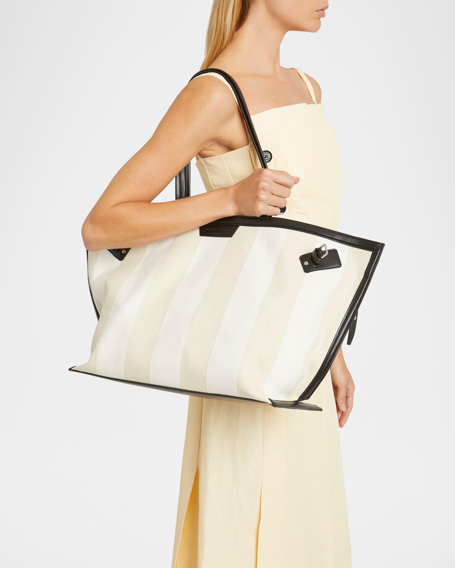 Days Striped Canvas Tote Bag Product Image