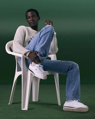 Men's Club-Low Leather Sneakers Product Image