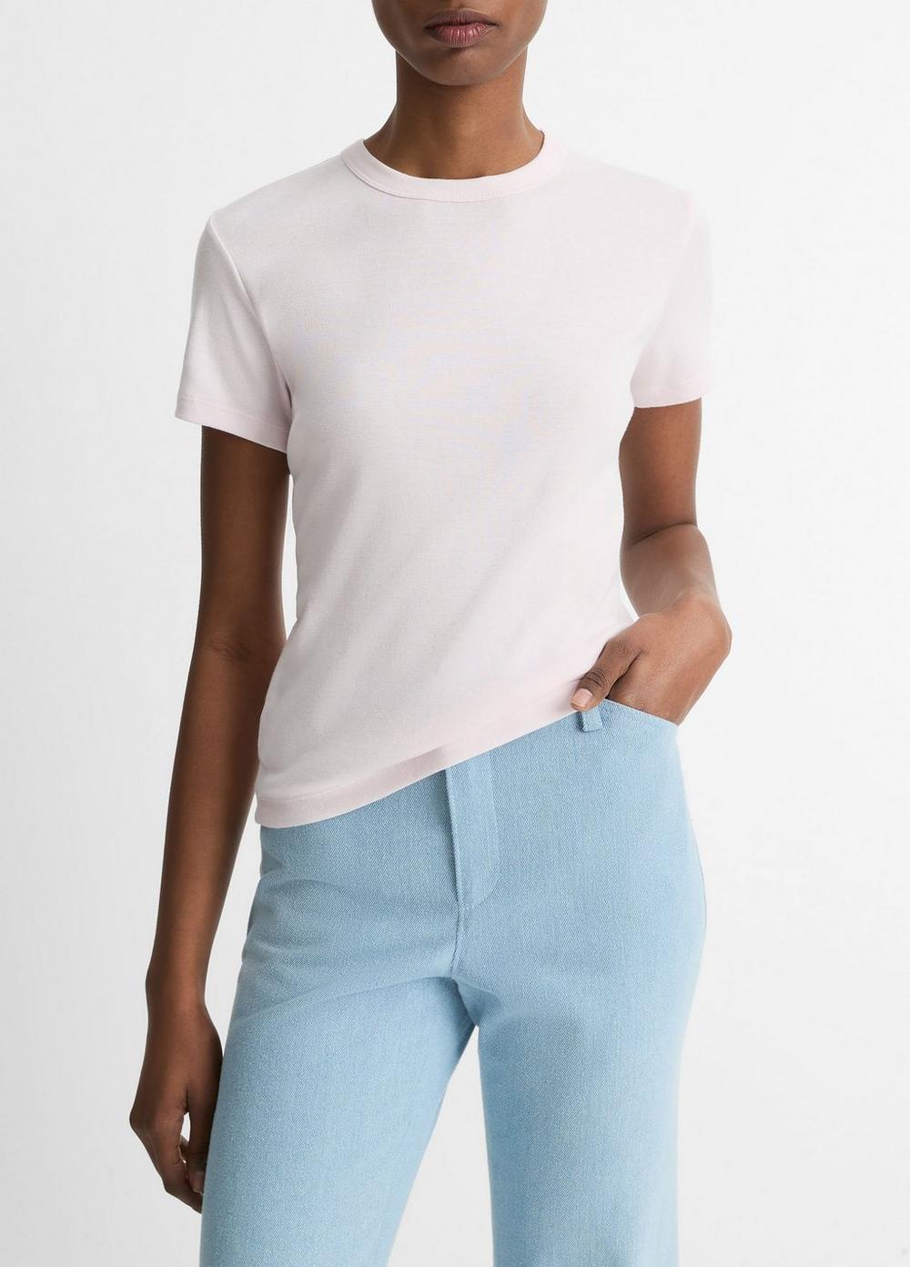 Pima Cotton-Blend '90s Shrunken T-Shirt Product Image