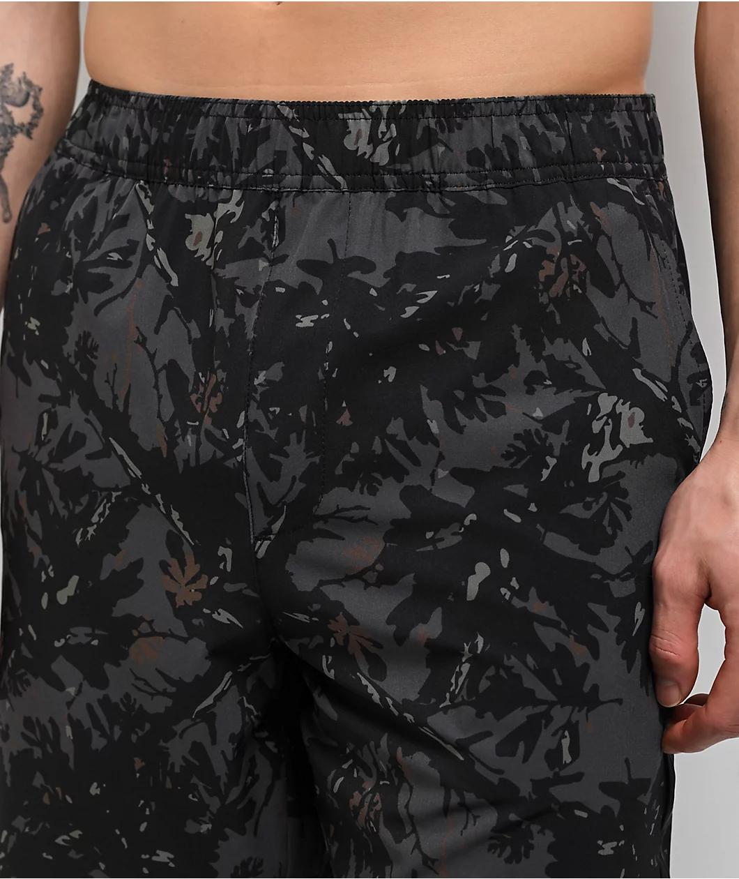Dravus Active Black Camo Shorts Product Image