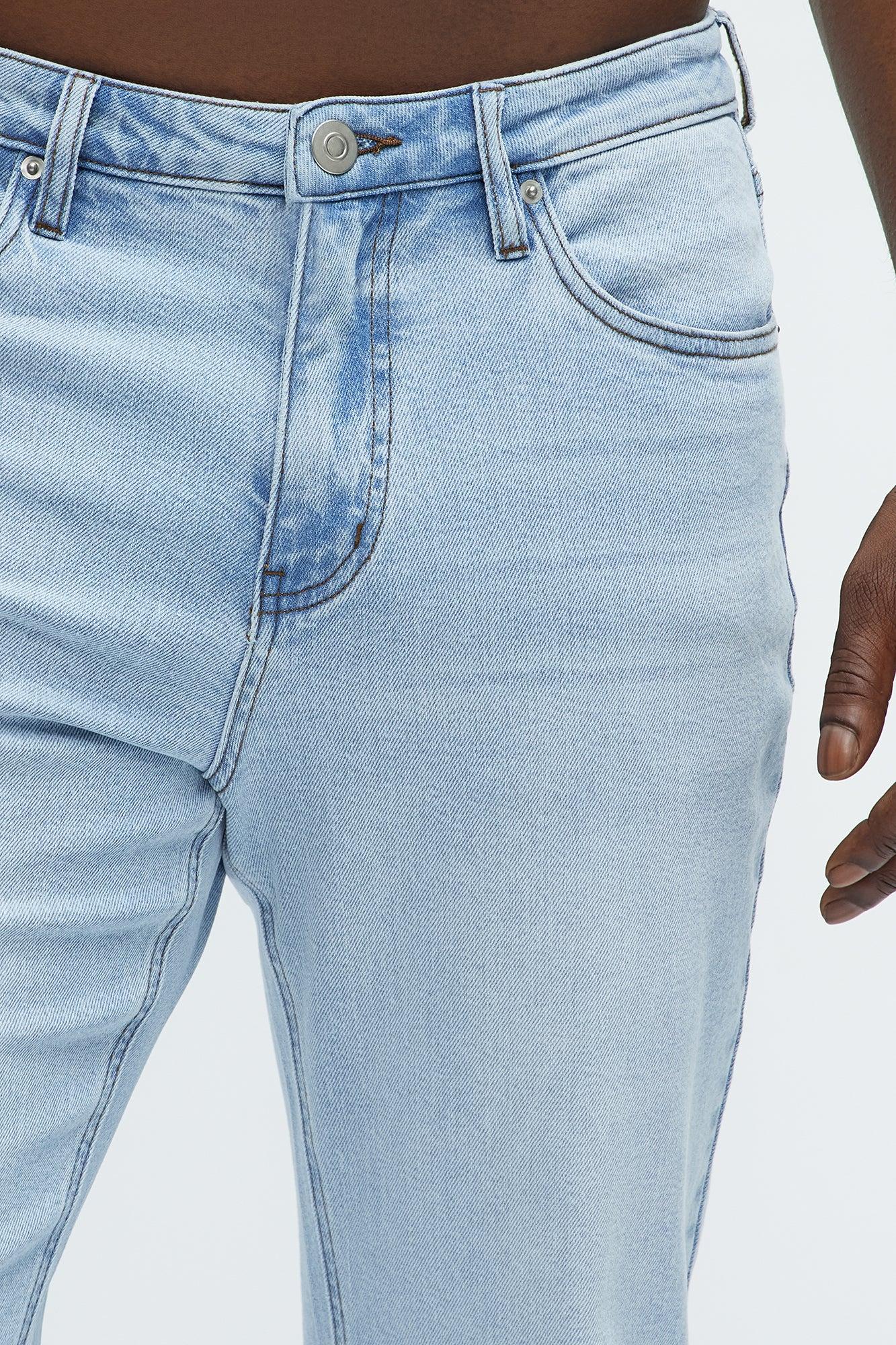 Cornell Straight Jeans - Light Wash Product Image