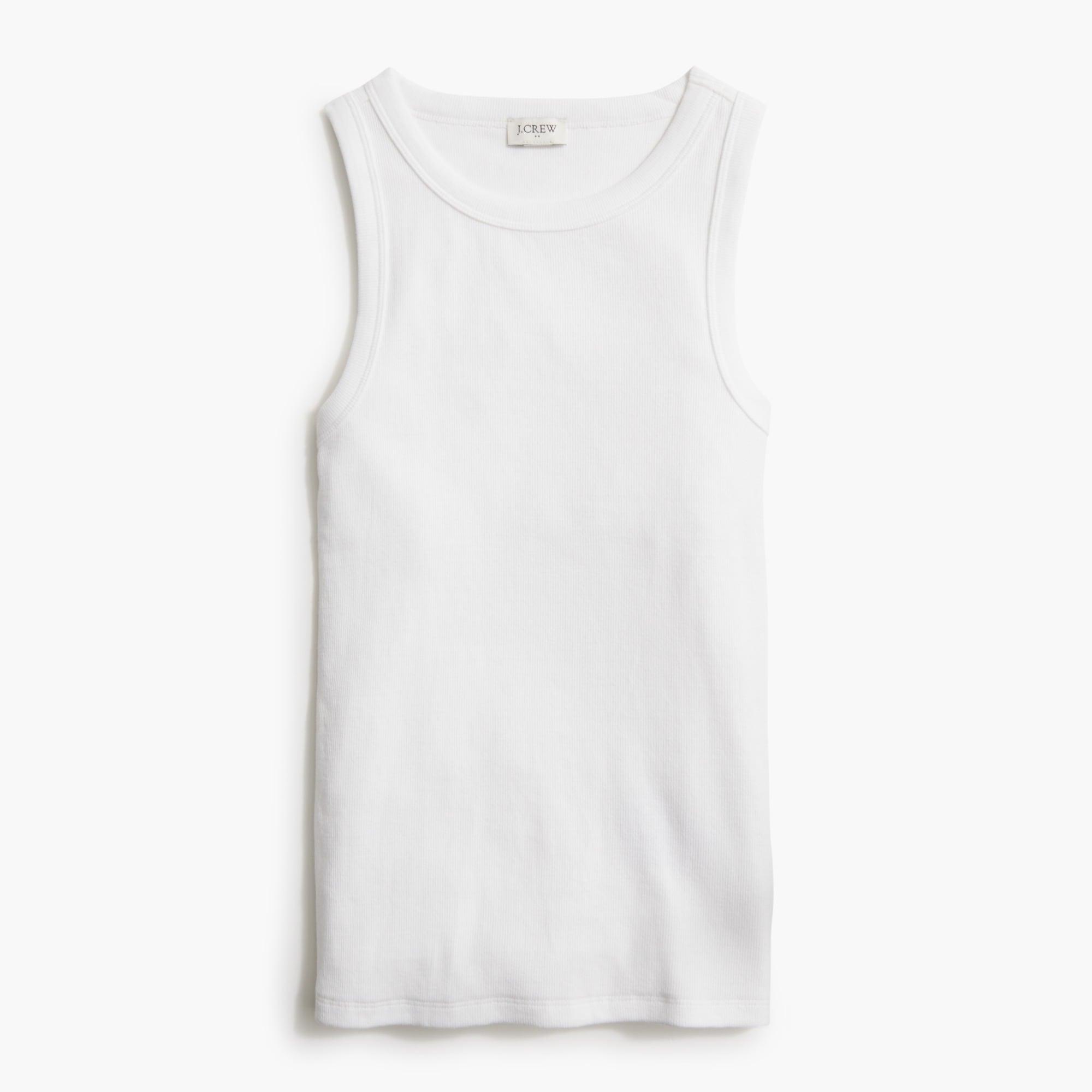 Ribbed high-neck tank top Product Image