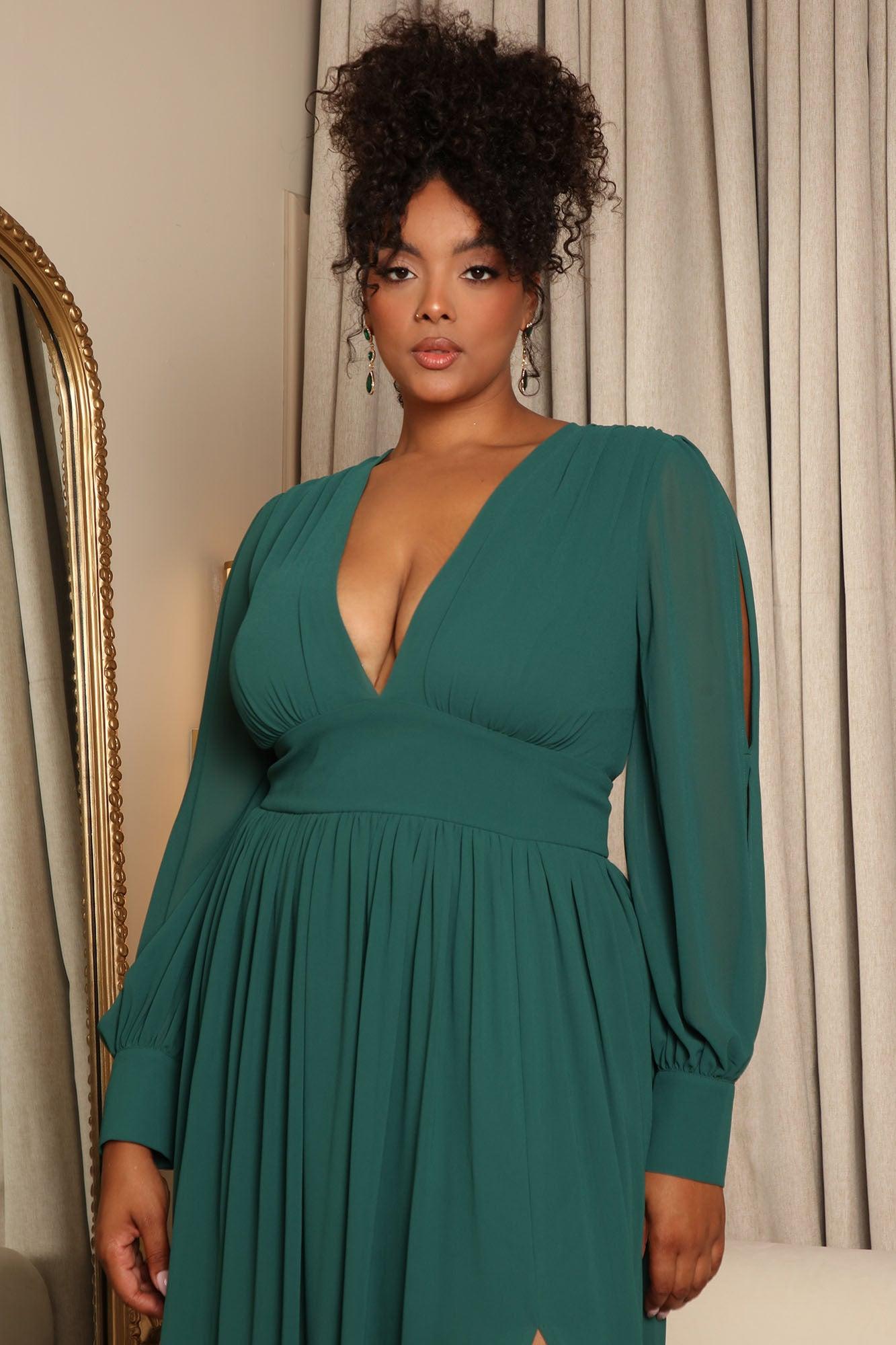 Hold Up Maxi Dress - Hunter Product Image