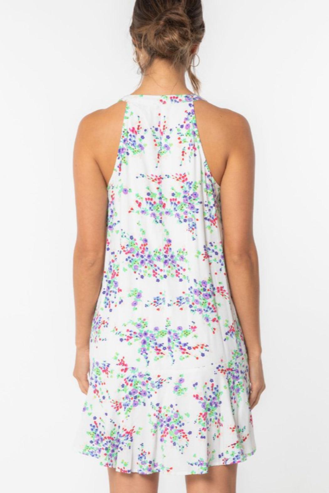 Ditsy Print Swing Dress Product Image