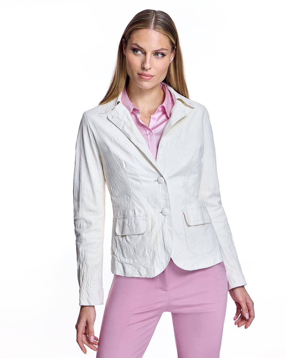 Leather Blazer Product Image