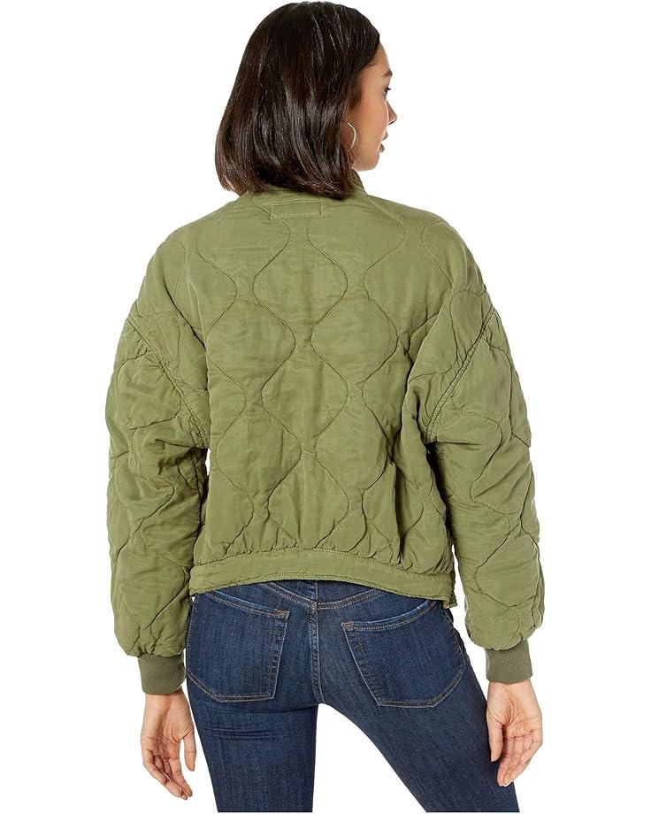 Women's Blank NYC Drop Shoulder Quilted Jacket Product Image