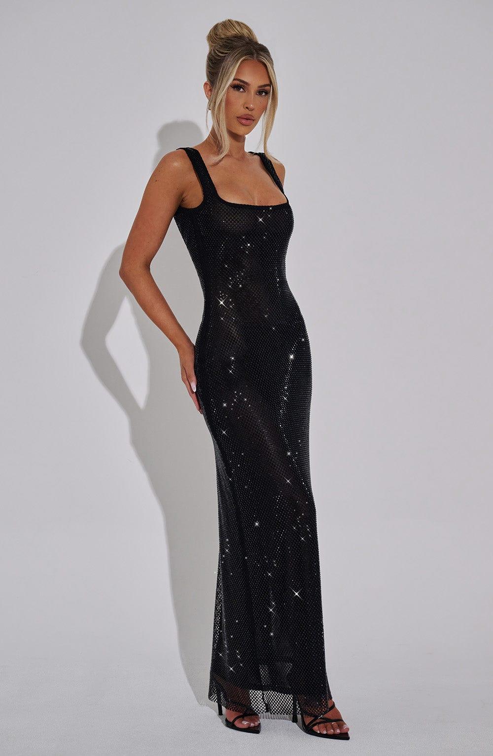 Petra Maxi Dress - Black Product Image