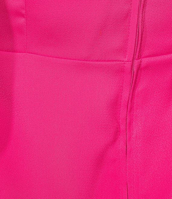 Lilly Pulitzer Carlynn Satin Bow Strapless Side Slit Maxi Dress Product Image