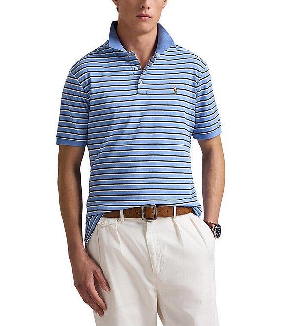 Polo Ralph Lauren Classic Fit Short Sleeve Striped Polo Shirt Product Image