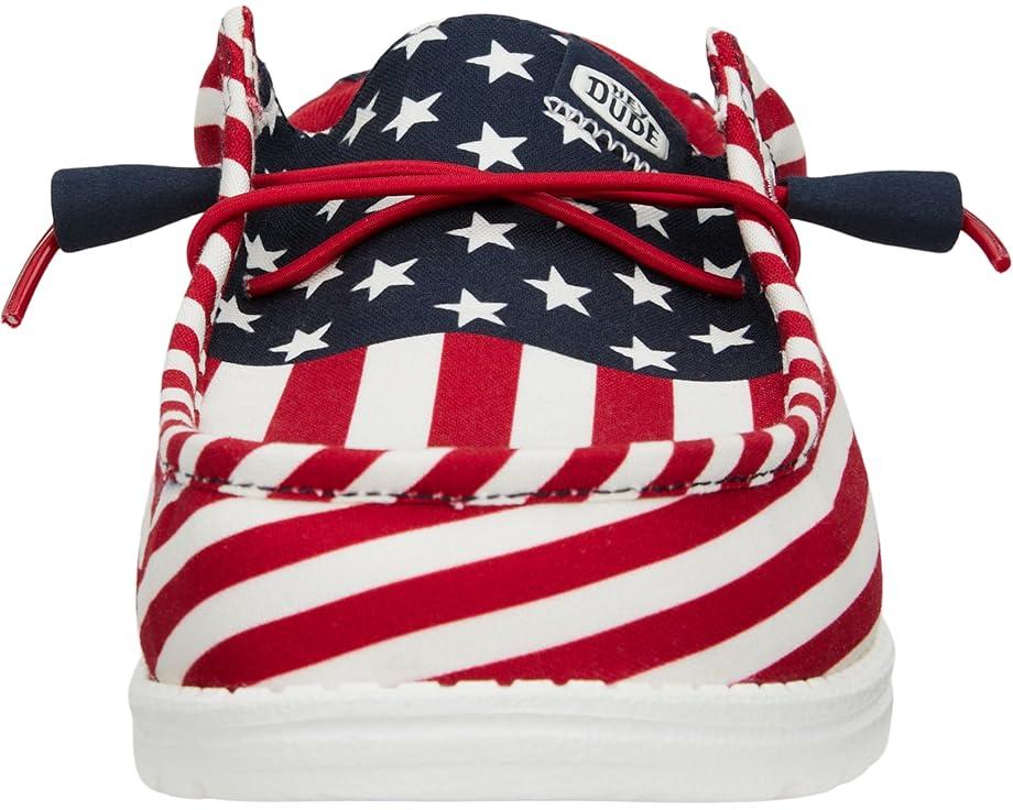 Men's Hey Dude Wally Americana Slip-On Casual Shoes Product Image