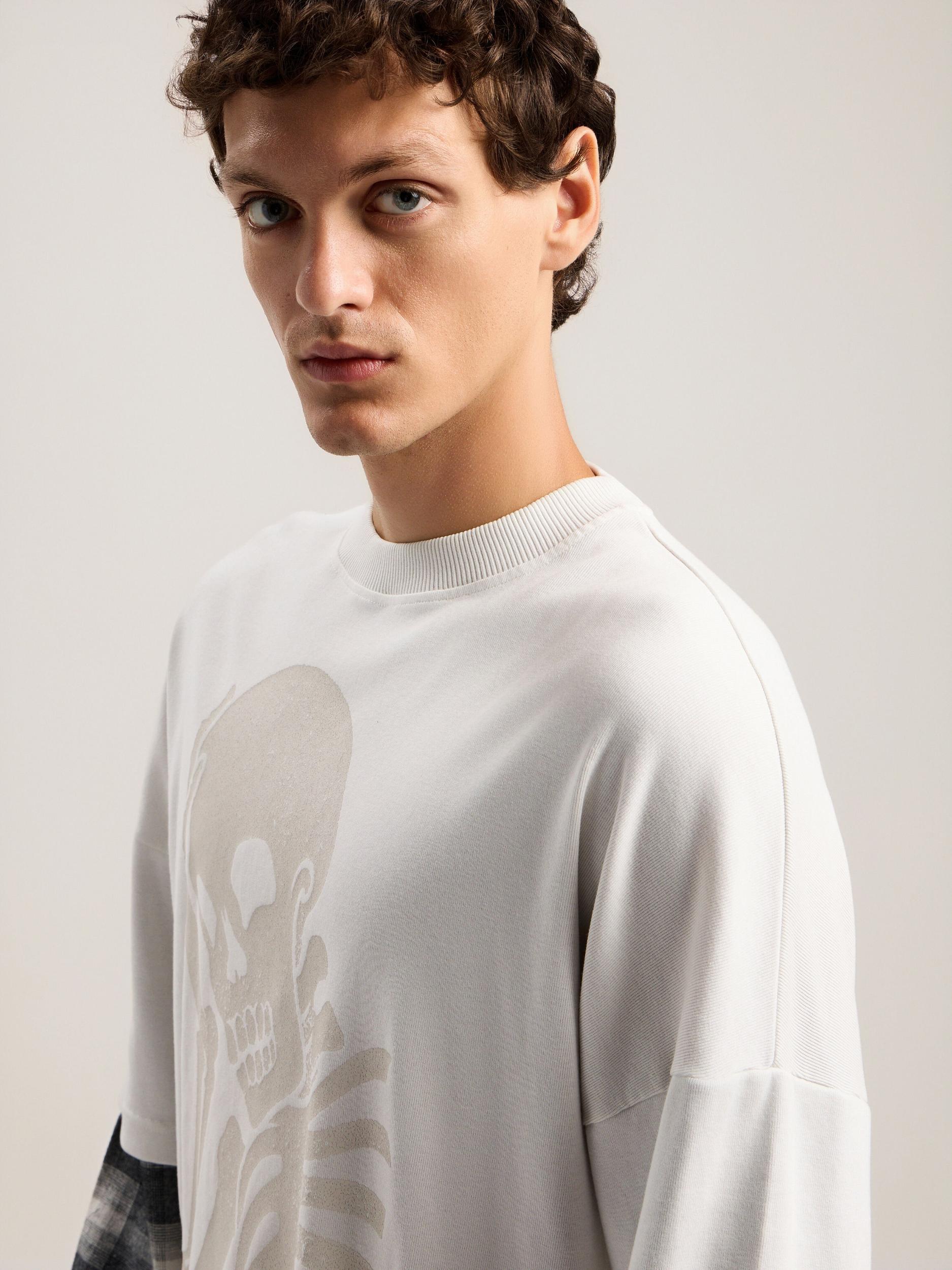 Skull Double Long-Sleeved Shirt Product Image