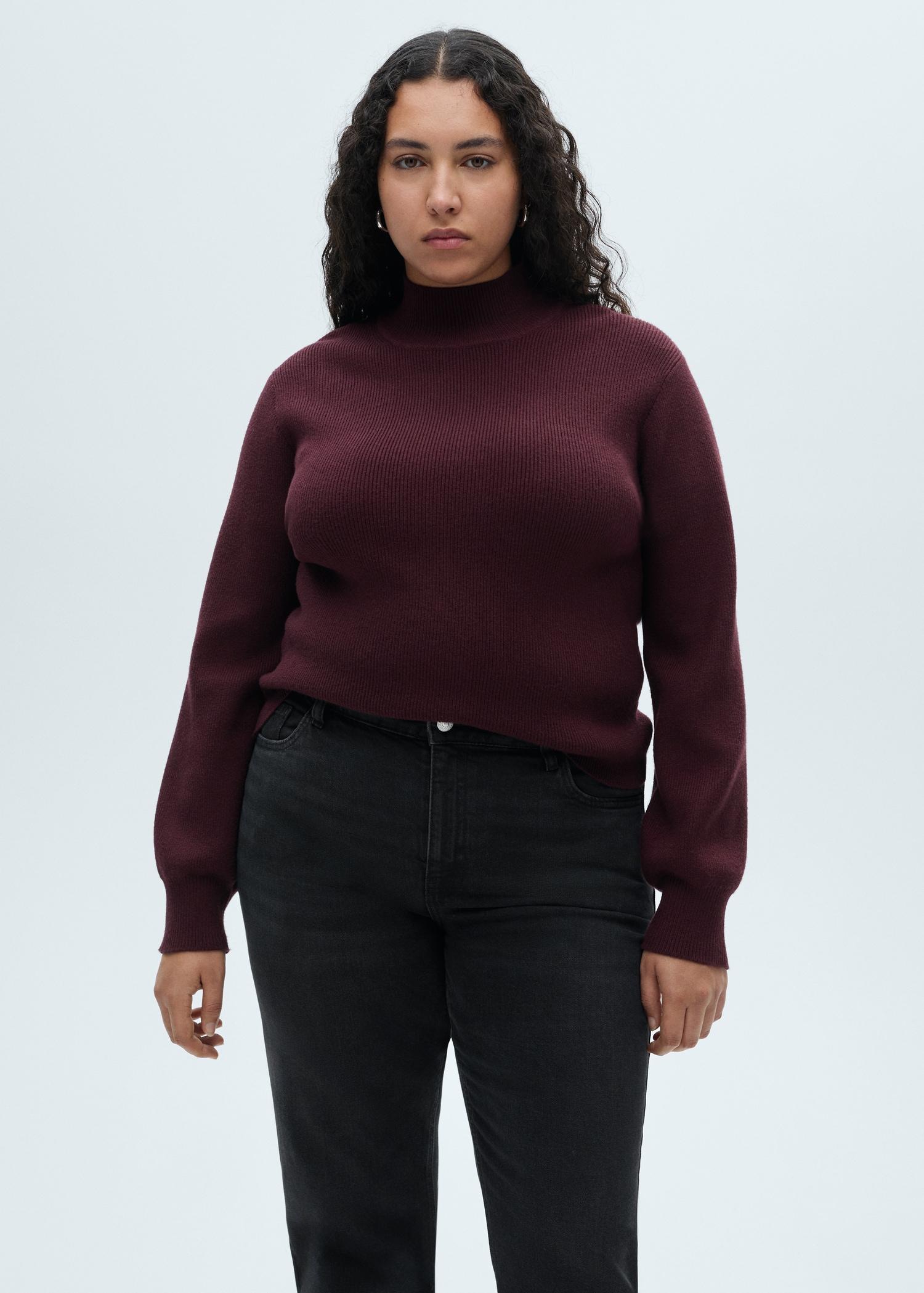 Newmom comfort high-rise jeans - Women | MANGO USA Product Image