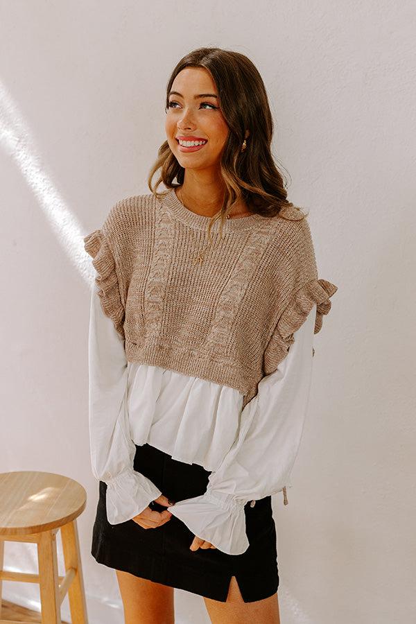 Cottage Charm Knit Top Product Image