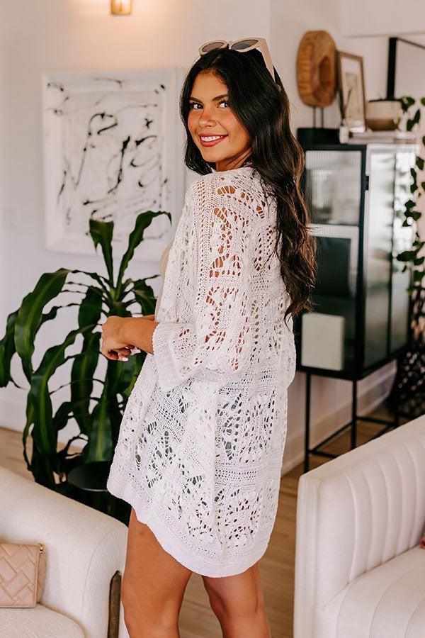 Southern Charm Crochet Cardigan Product Image