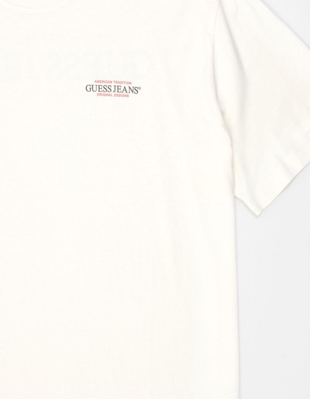 GUESS JEANS American Tradition Mens Tee - OFF WHITE Product Image