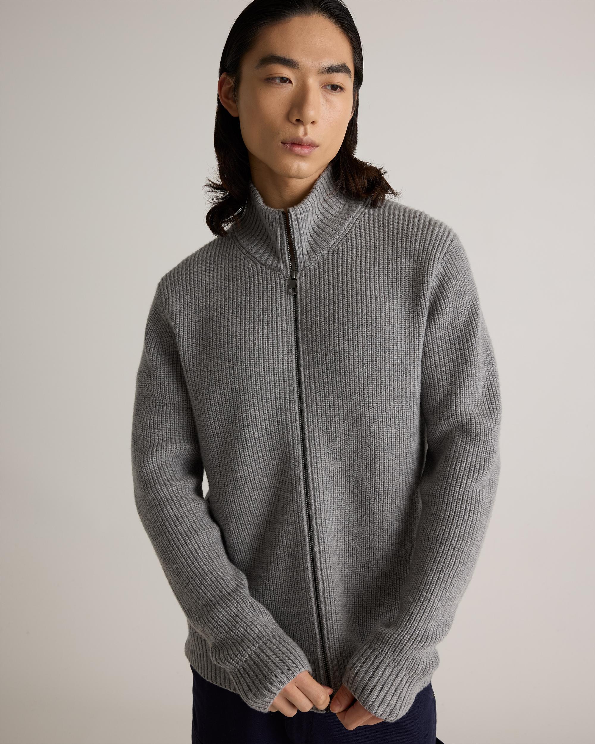 Quince | Men's Australian Merino Wool Full Zip Sweater Size XL Product Image